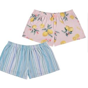 2 pair Pajama bottoms Flora L